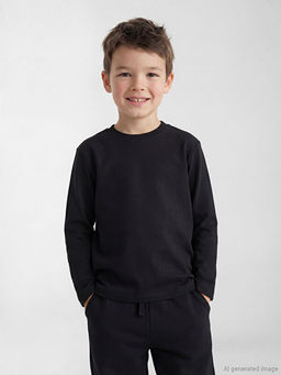 Bisiklet Yaka Erkek ?ocuk Ti??rt