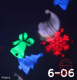 Новогодняя лампочка проектор