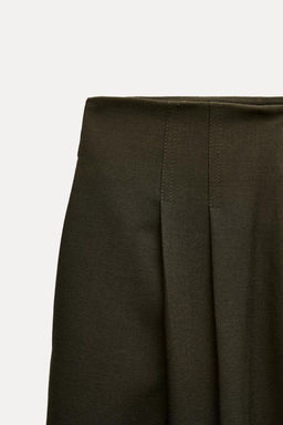 WIDE-LEG TROUSERS WITH DARTS - Zara фото 8