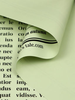 Цена за 15 шт. Пленка флористическая "Газета любви" 65мкм, 50х57 ±1см