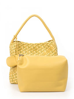 LACCOMA сумка СУ1053-0-мультицвет желтый эко кожа хлопок  фото 4