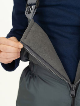 Полукомбинезон детский зимний серый