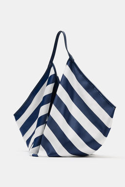 MAXI BOLSA ESTAMPADO / Azul - Zara фото 3