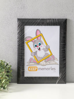 Фоторамка для фото 21×30 см Keep memories Luxe Elegance, с ножкой, пластик, чёрный, (пластиковый экран)