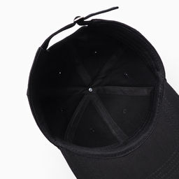 Кепка "Бейсболка" детская, цвет черный, размер 50-52