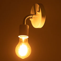 Спот «Шейни» Е27 40 Вт белый 10×10×10 см