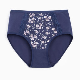 Трусы женские цвет тёмно-синий, размер 50-52