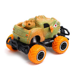 Джип радиоуправляемый DINO, работает от батареек, цвет жёлтый - Автоград фото 3