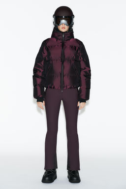 PANTAL?N FLARE WATER RESISTANT WINDPROOF RECCO® TECHNOLOGY SKI COLLECTION / Burgundy