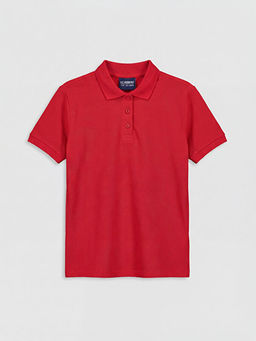 Polo Yaka K?z ?ocuk Pike Ti??rt