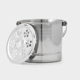 Ведро для льда из нержавеющей стали, 1.3 л, 14.5×12.5 см