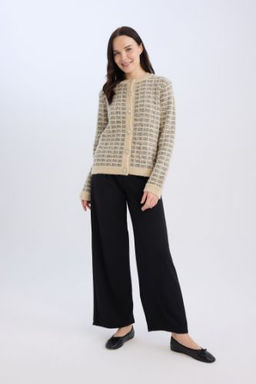 Straight Wide Genis Paoa Basic Duz Pantolon