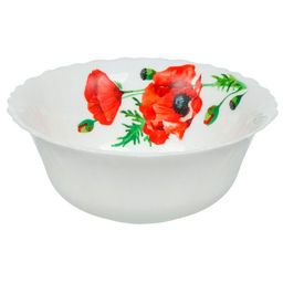 Салатник стеклокерамика Алый мак 15см 0.415л LHW60/K1929 (448958) /DANIKS/  фото 2