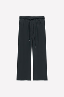 100% SILK TROUSERS WITH BELT LUDOVIC DE SAINT SERNIN x ZARA  фото 2