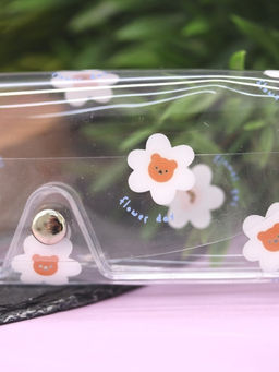 Чехол для очков GIRLY "Flower day - bear"