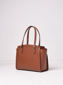 Сумка кожаная Azaro 30690 коричневый фундук