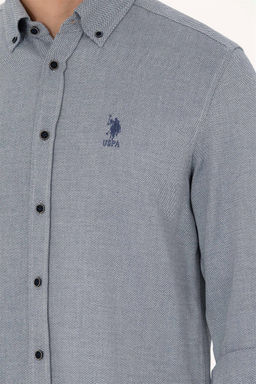 Мужская рубашка Saks с длинным рукавом - U.s. polo assn фото 7