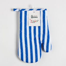 Варежка Доляна цвет синий 26х16 см, 100% п/э  фото 4