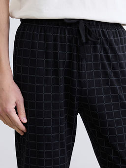 Standart Kal?p Ekose Erkek Pijama Alt