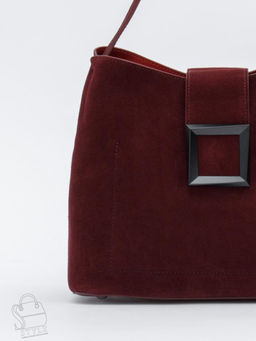 Сумка женская кожаная 2400YF angola red Polina&Eiterou в Новосибирске