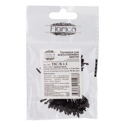 Blumentag Тычинки для искусственных цветов TIC/B-1.5 10 х 85 шт черный/black фото 3