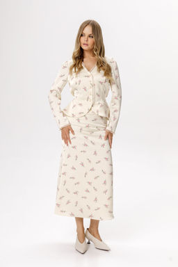 Юбка Pirs 6682 сливочный