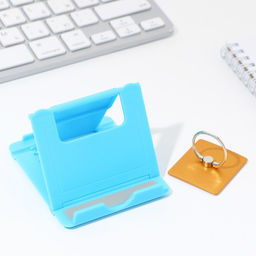 Подарочный набор, подставка для телефона и кольцо на чехол «Корги от тебя в восторге»