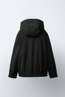 WATER-REPELLENT HOODED LINED TECHNICAL JACKET - Zara фото 4