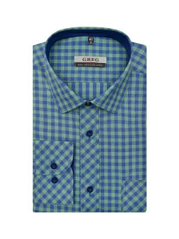Сорочка мужская длинный рукав GREG 425/211/6071/P/1