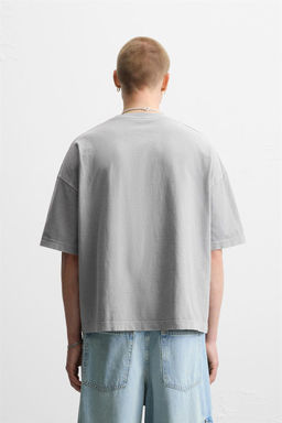 BASIC BOXY FIT T-SHIRT - Zara фото 27