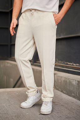 TRENDYOL MAN Siyah Regular/Normal Kesim Dokulu Dikis Detayl? Esofman Alt? TMNAW25EA00000 - Trendyolmilla фото 3
