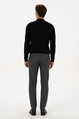 Erkek Gri Jogger Fit Kanvas / Chino Pantolon - U.s. polo assn фото 4