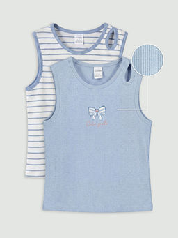 Nak??l? K?z ?ocuk Fitilli Atlet 2li