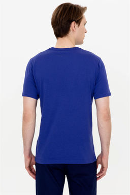 U. S. Polo Assn Мужская синяя футболка с круглым вырезом - U.s. polo assn фото 11