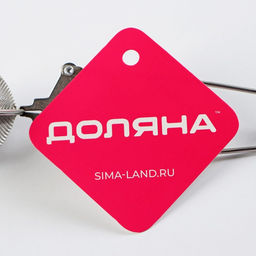 Цена за 3 шт. Ситечко для чая Доляна «Лаванда», 15.5×4.5 см, серебристое