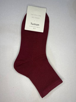 BK602 Носки, 1 пара БУРГУНДИ