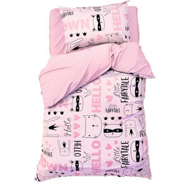 Постельное белье Этель 1.5 сп Little crown 143*215 см, 150*214 см, 50*70 см -1 шт,100% хл, бязь