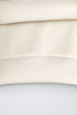 SUDADERA FLOR 3D TUL / Crudo - Zara фото 4