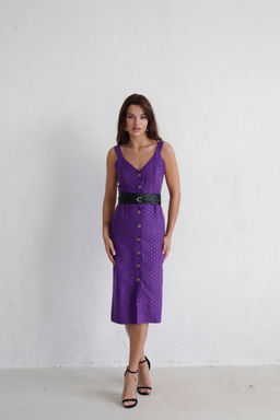 Сарафан классический фиолетовый - Martichelli фото 3