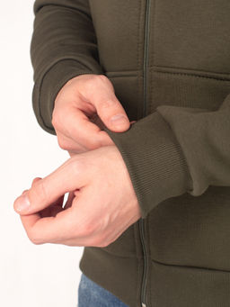 Толстовка мужская футер 3-х нитка начес пенье БАРС ХАКИ - Домтрик фото 11