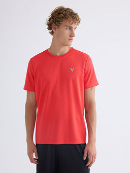 Bisiklet Yaka Erkek Spor Ti??rt