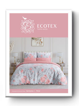 Постельное белье Роза Евро (простыня на резинке 180*200 см) + 4 наволочки