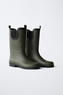 KNEE-HIGH WELLINGTON BOOTS - Zara фото 2