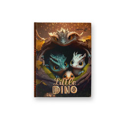 Светоч Бизнес-блокнот, глянцевая ламинация, 64ББТ6_4_5_1 A6 64 л. 24 шт. клетка Гнездо драконов 000902