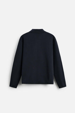 VISCOSE BLEND KNIT POLO SHIRT - Zara фото 39