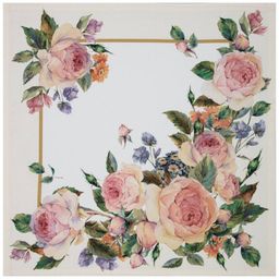 КОМПЛЕКТ САЛФЕТОК ИЗ 4-ШТ ВИНТАЖ 40Х40 СМ ,КРЕМОВЫЙ+БЕЛЫЙ, 100 - Lefard фото 3