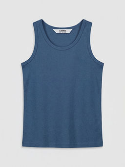 Bisiklet Yaka Erkek ?ocuk Atlet