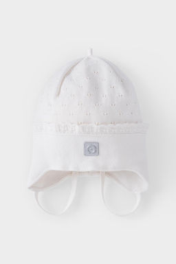 Crockid _ КВ 20343/х/светло-молочный шапка для дев