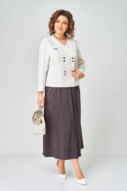 Костюм Aira Style 24137 Молочно-коричневый