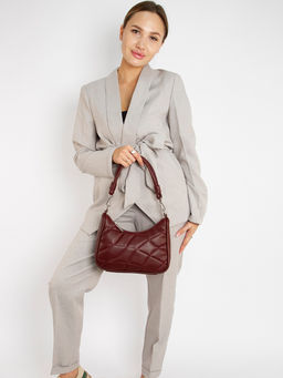 LACCOMA сумка Амира-24-L815-пурпурно-красный эко кожа хлопок